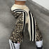 Women's Printed Striped High Waist Trousers